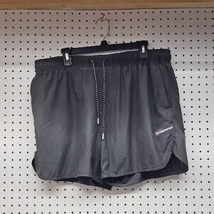 Legends Mens Gray Party Can Elastic Waist Luka Athletic  Shorts Size 2XL